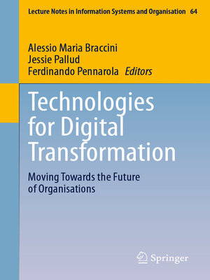 cover image of Technologies for Digital Transformation